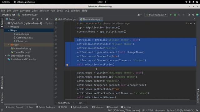 TUTO Python / PySide / Qt : Implémentation d'un menu réutilisable смотреть онлайн