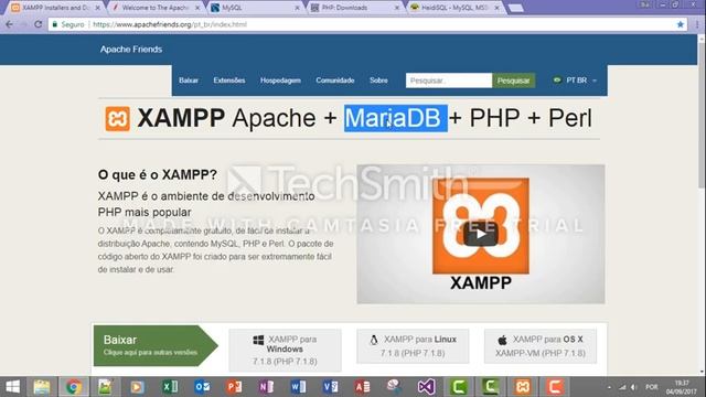 [Tutorial] Sobre o XAMPP e HEIDISQL - instalação e função смотреть онлайн
