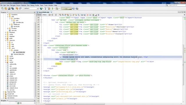 Laravel Урок 12. Приложение. Готовим дизайн смотреть онлайн