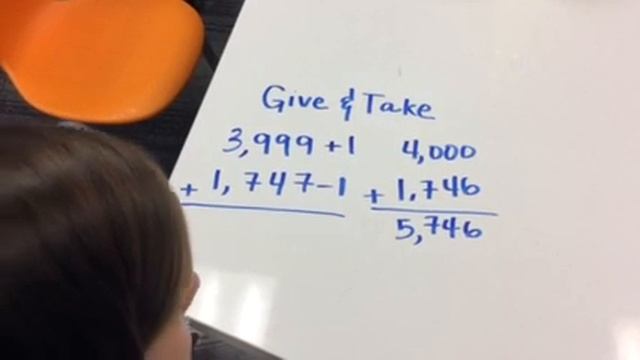 Give & Take addition strategy смотреть онлайн