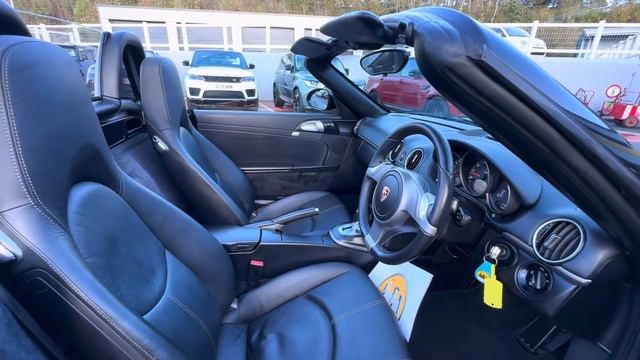 2010 PORSCHE BOXSTER 987 2.9 PDK Auto in Black for sale at Castle Motors смотреть онлайн