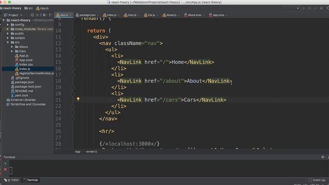 Блок 7. Теория. React Router. Урок 4. Навигация между страницами смотреть онлайн
