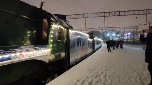 «Поезд Деда Мороза» отправляется из Москвы в другие города!
