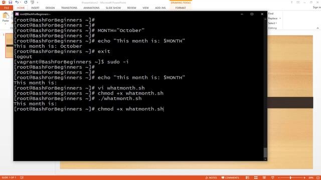 Exporting Variables In Bash Scripting смотреть онлайн