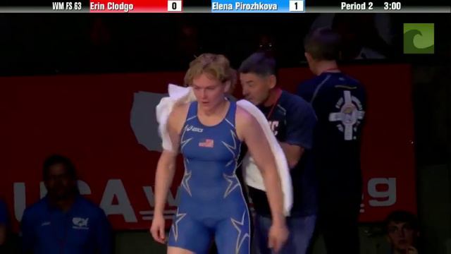 63 KG Finals (2 Of 3) - Erin Clodgo Vs. Elena Pirozhkova