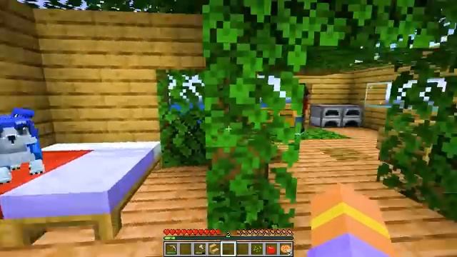 Trapped as a FAMILY on an ISLAND in Minecraft! смотреть онлайн