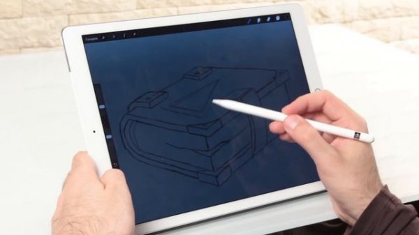 Зачем iPad Pro и Pencil нужны художнику. Рисуем на iPad Pro