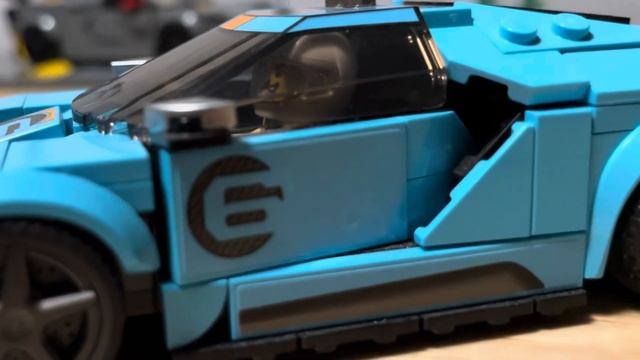 LEGO C8.R vs Ford GT Faceoff - Fasten Nefarious (Speed Champions) смотреть онлайн