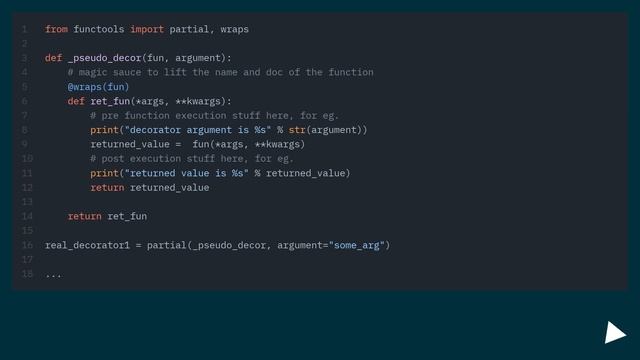 Decorators with parameters? смотреть онлайн
