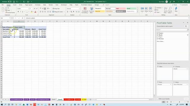 Excel 2019/365: Pivot tables, Table Format смотреть онлайн
