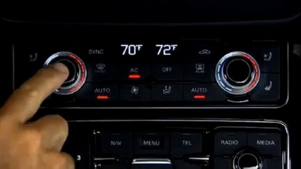 Audi A8 Automatic Climate Control System