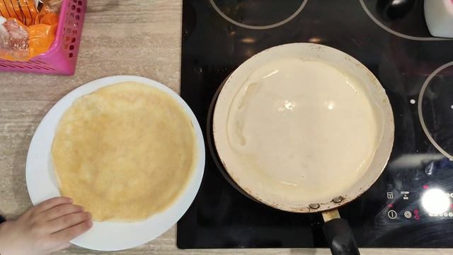 КАК ПРИГОТОВИТЬ БЛИНЫ НА МОЛОКЕ Идеальные тонкие блинчики-получаются всегда смотреть онлайн