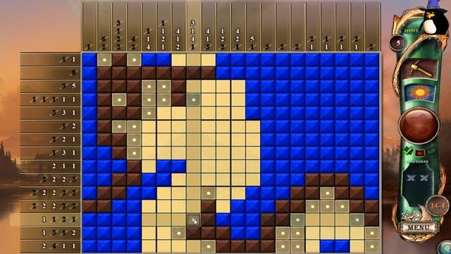 Fantasy Mosaics 10: Time Travel - 14-4 - Toy Snake (Walkthrough) смотреть онлайн