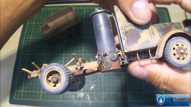 OPEL BLITZ COAL ENGINE 1/35 ITALERI - Apresentando meus modelos Ep.03 смотреть онлайн