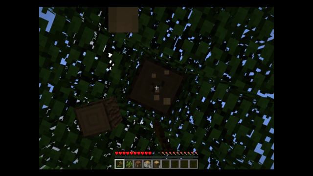 Minecraft-строим коробку №1