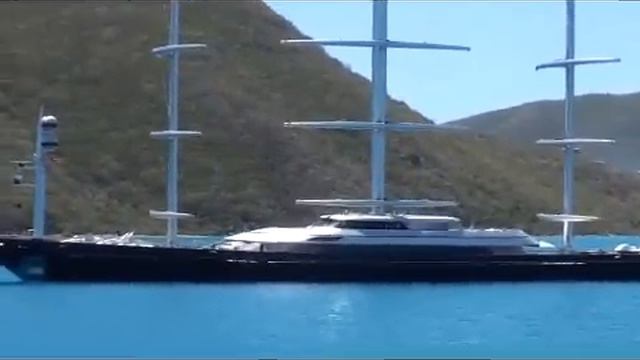 Tom Perkins's Mega-Yacht The Maltese Falcon смотреть онлайн