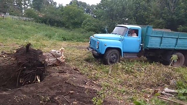 Вырвать с корнями ГАЗ 53, + 6 тонн камня на борту смотреть онлайн