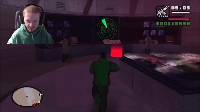 CJ Breaks Into Area 69 And Steals The Prototype Jetpack- GTA San Andreas Part 19 смотреть онлайн