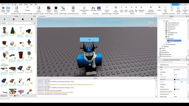ROBLOX PLAYER MODEL ANIMATION WITH GUI!! | Roblox Studio смотреть онлайн