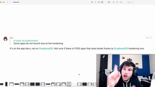 GrapheneOS: Documenting Numerous Attacks Against CalyxOS, Seth Simmons, Techlore, & More смотреть онлайн