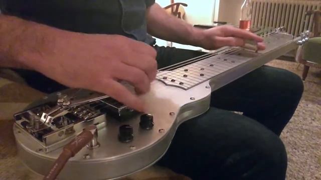 Fouke Industrial Baritone Lap Steel equipped with Duesenberg Multibender played by Craig Loveridge. смотреть онлайн