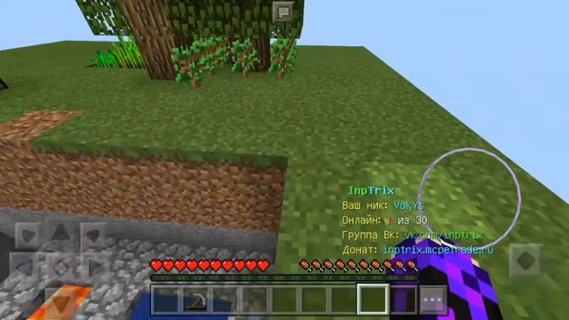 SkyBlock в Minecraft PE 1.1.5 | Раскачка | Часть 1 смотреть онлайн