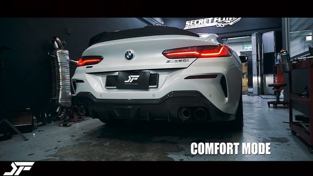 BMW M850i Exhaust Sound By Secretflow Fabrication