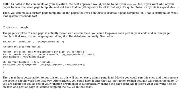 Wordpress: Set page template for all pages? (3 Solutions!!) смотреть онлайн