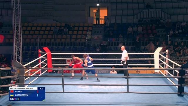 SAMET GÜMÜŞ (TUR) - DMYTRO ZAMOTAYEV (UKR) 51KG смотреть онлайн
