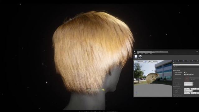 Unreal engine Hair groom Physics смотреть онлайн