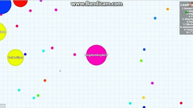 EAT DOTS TO GET FAT!/agar.io смотреть онлайн