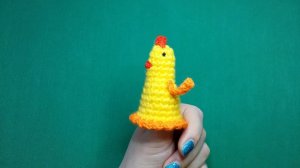 Курочка Ряба пальчиковый театр мастер-класс крючком