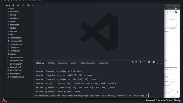 Laravel Multi Tenancy using DDD - Project Installation смотреть онлайн
