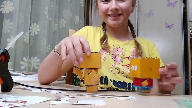 3д фигурка из бумаги смотреть онлайн