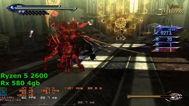 CEMU 1.21.5 BAYONETTA 2 PERFORMANCE | Ryzen 5 2600 + Rx 580 4Gb смотреть онлайн