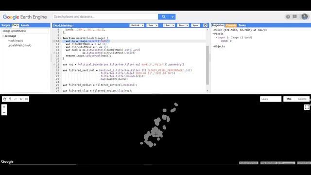 Google Earth Engine - Cloud Masking смотреть онлайн