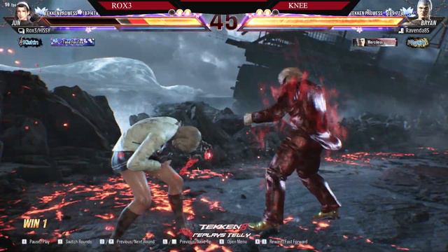 Tekken 8 ▰ KNEE (Bryan) Vs ROX3 (Jun Kazama) ▰ Ranked Matches смотреть онлайн
