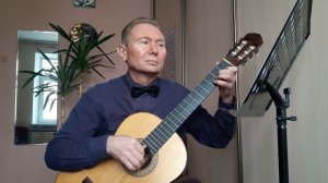 С. Сарычев. Я московский озорной гуляка (на стихи Сергея Есенина) на гитаре. Обработка О. Копенкова