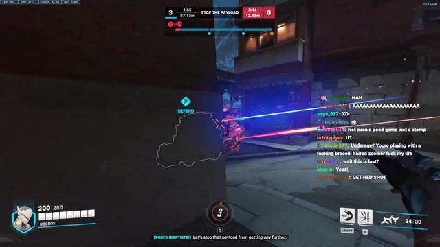 WHAT 4480+ HOURS OF GENJI LOOKS LIKE - NECROS! OVERWATCH 2 SEASON 8 смотреть онлайн