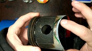 Доработка и тюнинг поршня (отверстия и фаски для масла), а также облегчение поршня