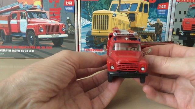 Пожарные машины от AVD, АЦ-30(53) и АЦ-40(130). Fire trucks from AVD, AC-30(53) and AC-40(130). смотреть онлайн