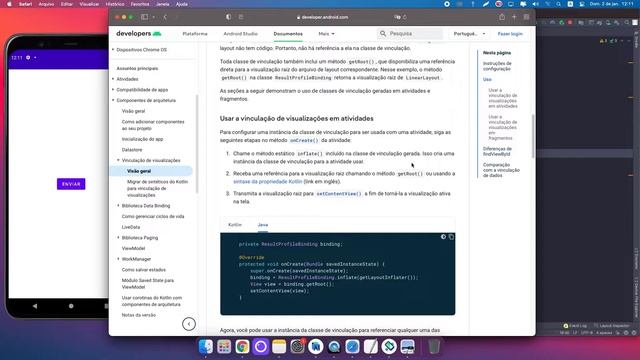 Como utilizar o ViewBinding substituto do FindViewById ( Activitys / Fragments ) смотреть онлайн