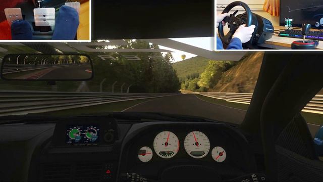 Best Sounding R34 GTR in Assetto Corsa! (Nordschleife Lap) 4K Wheelcam Realistic Graphics Gameplay смотреть онлайн
