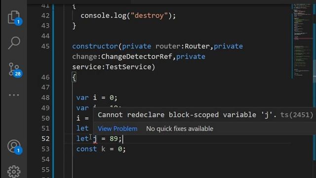 Difference among var , let and const keyword in angular. смотреть онлайн