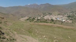 Курахский район.село Курах.Обзор с горы.