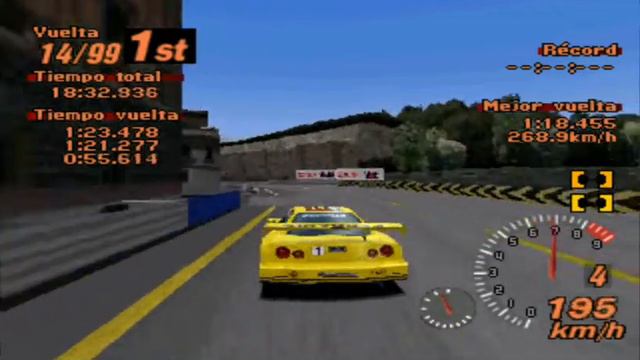 Gran Turismo 2 Modo Simulación Parte carrera de resistencia rom смотреть онлайн