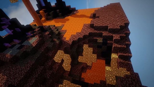 Minecraft Timelapse - NETHER CUBE WORLD! (World Download) смотреть онлайн