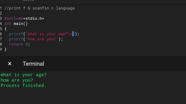 Print f Scan f In C Language #coding #youtube #education смотреть онлайн