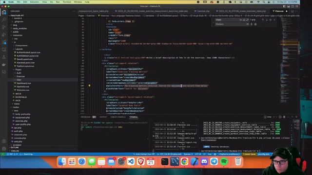 Lunch Time Live Coding! Mobile developer learning web dev #Vue | #Laravel #inertia web app! смотреть онлайн