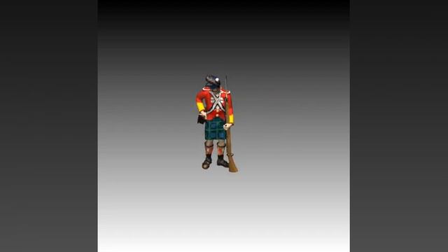 Cossacks II: Napoleonic Wars - Highlander shoot animation [Archived content] смотреть онлайн